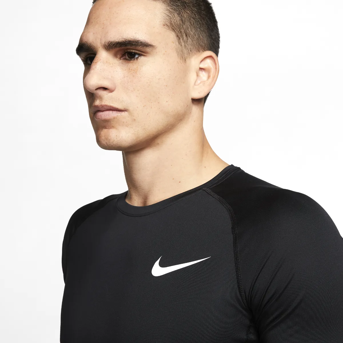 Polera Entrenamiento Hombre Nike Pro Negro