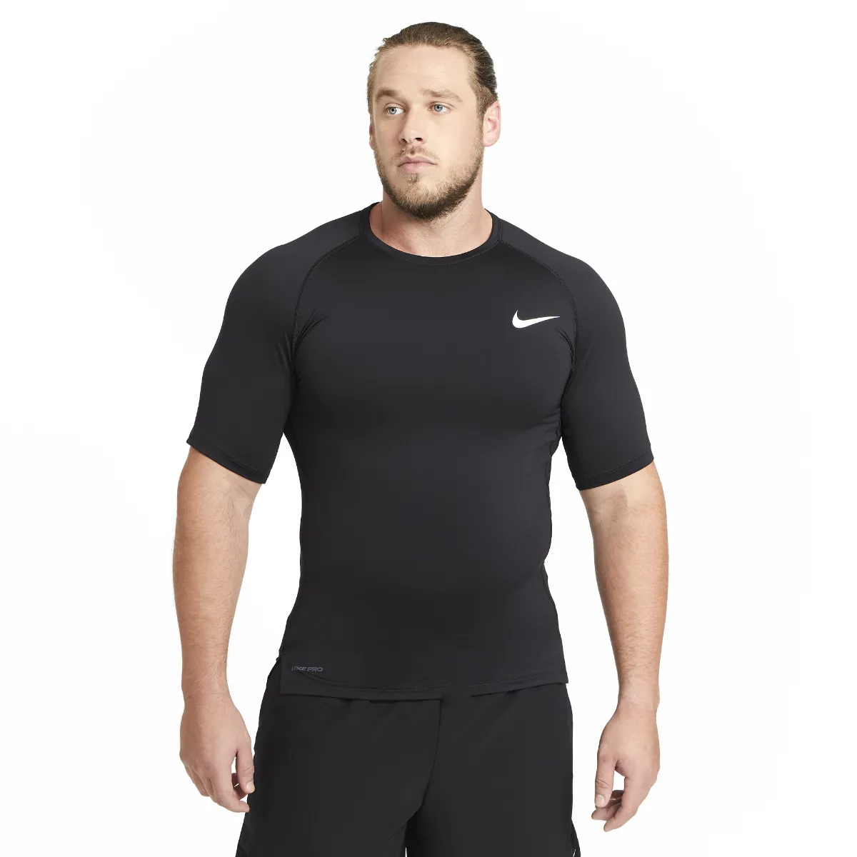 Polera Entrenamiento Hombre Nike Pro Negro