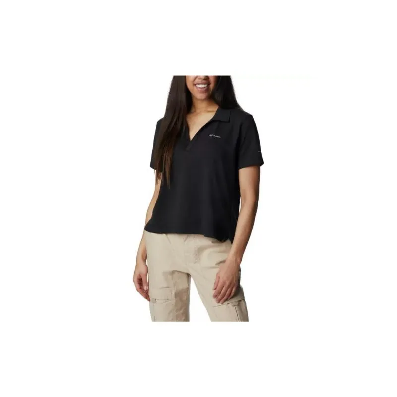 Polo Columbia Sun Trek (negro) Mujer