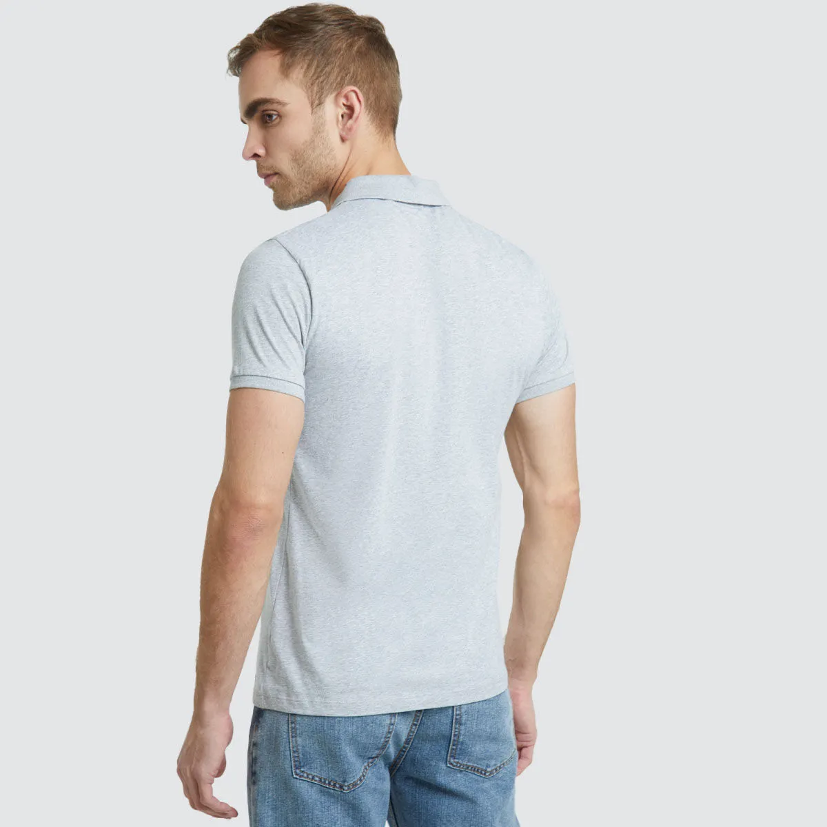 Polo Con Estampado Para Hombre