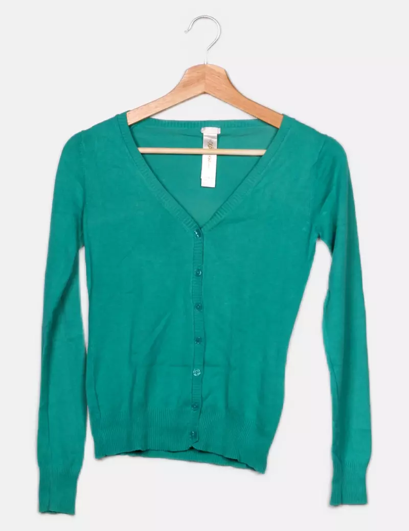 Pull&Bear Chaqueta de punto de punto