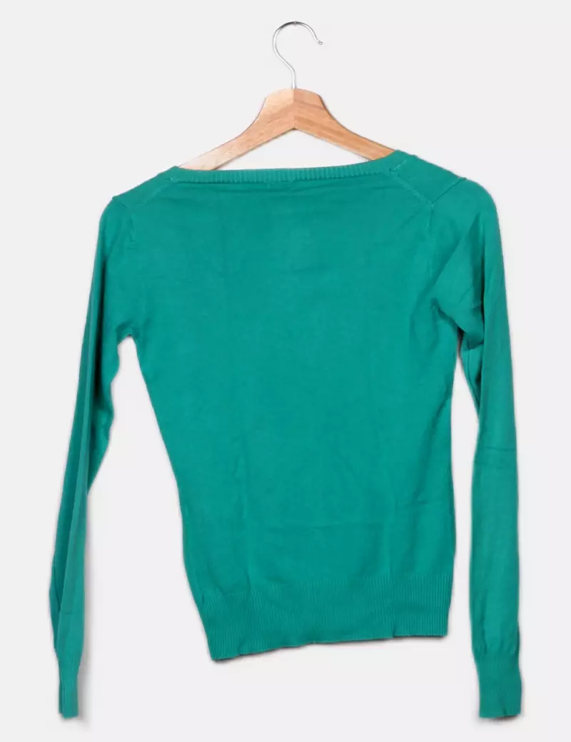 Pull&Bear Chaqueta de punto de punto