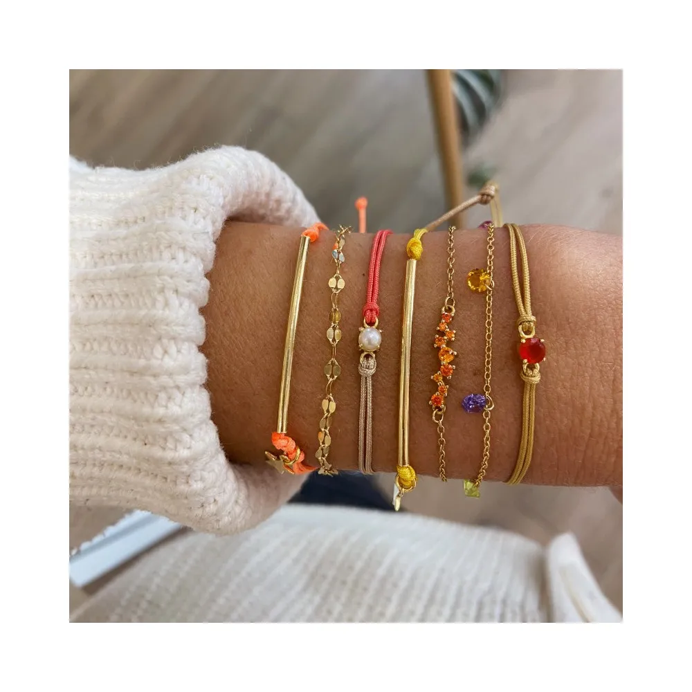 Pulseras Ciney Oro (varios colores)
