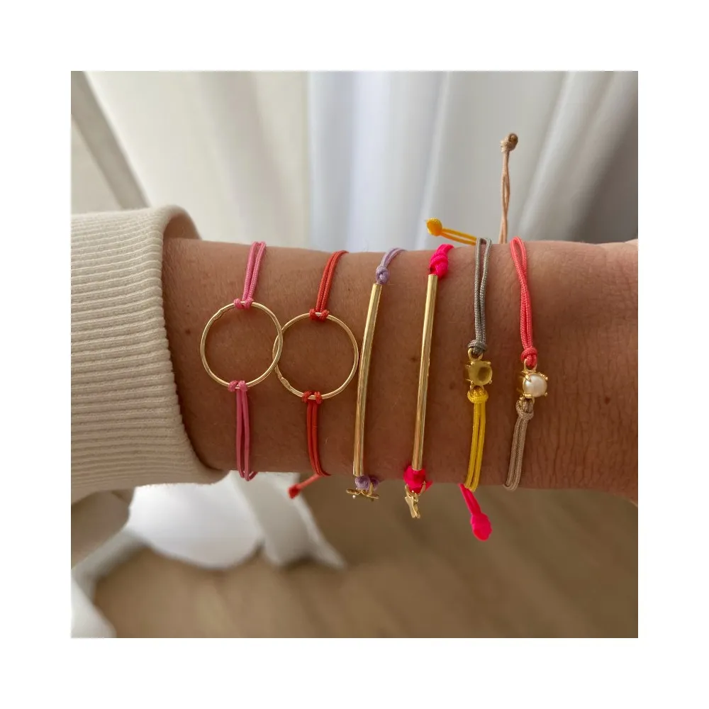 Pulseras Ciney Oro (varios colores)