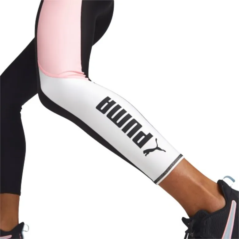 PUMA FIT EVERSCULPT COLOR BLOCK HW 7/8 TIGHT "BLACKKORAL ICE"