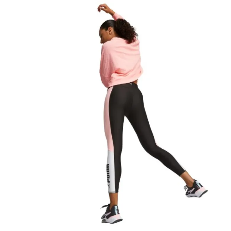 PUMA FIT EVERSCULPT COLOR BLOCK HW 7/8 TIGHT "BLACKKORAL ICE"