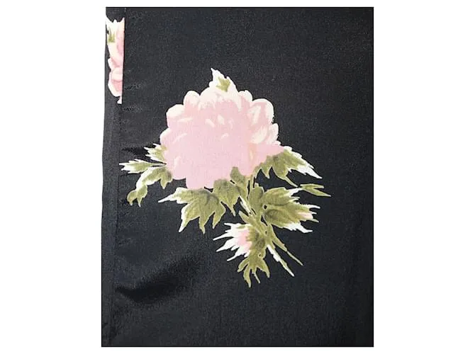 Reformation Pantalones anchos de viscosa con estampado floral 
