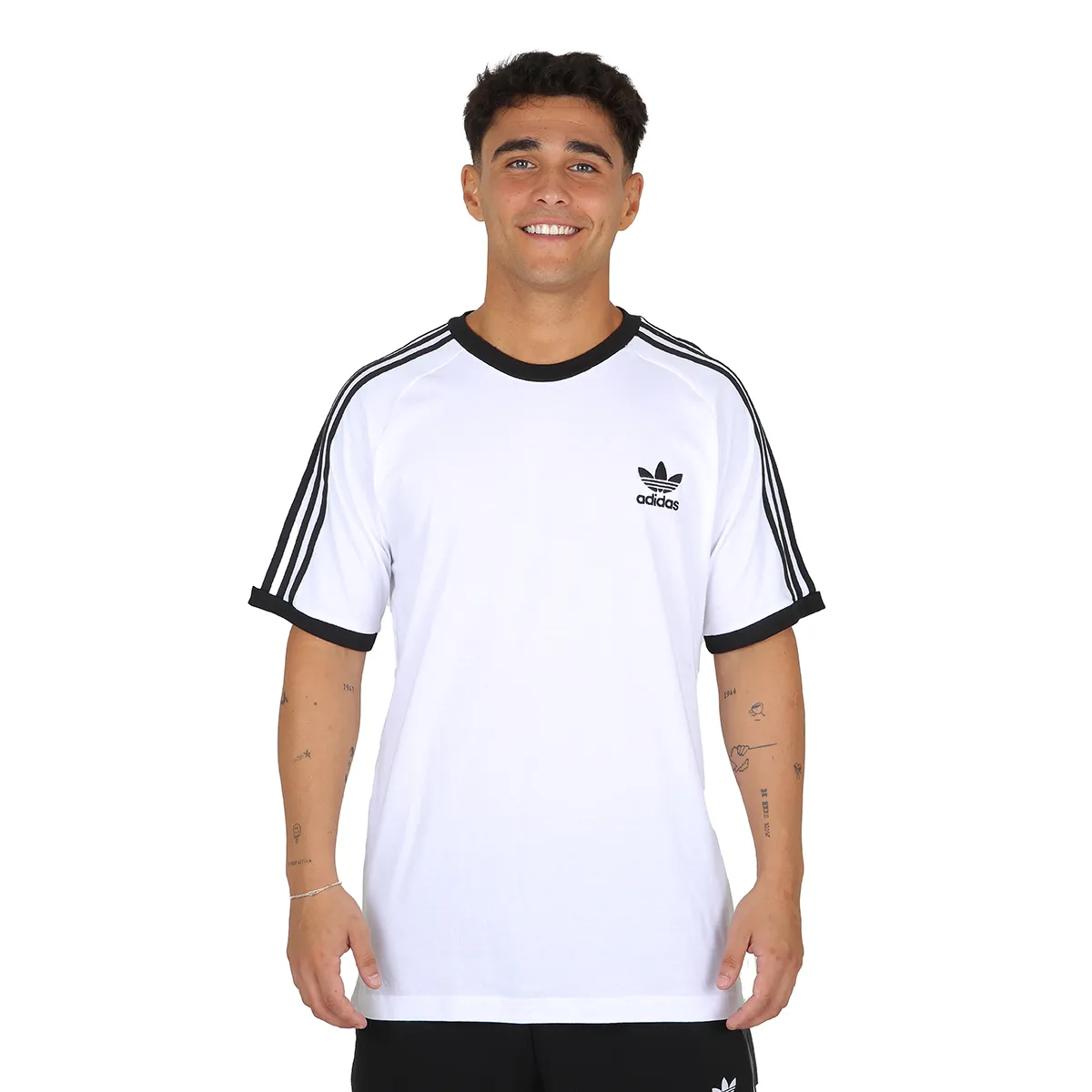 Remera adidas 3 Tiras Hombre