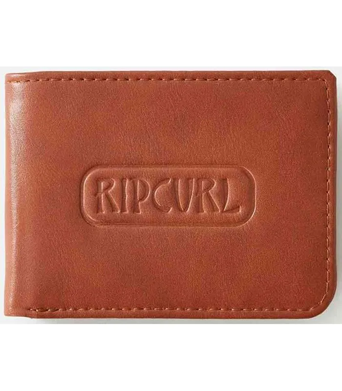 Rip Curl Cartera de PU con relieve All Day Marron