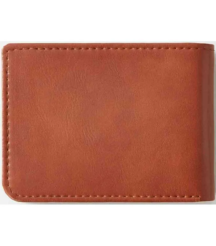Rip Curl Cartera de PU con relieve All Day Marron