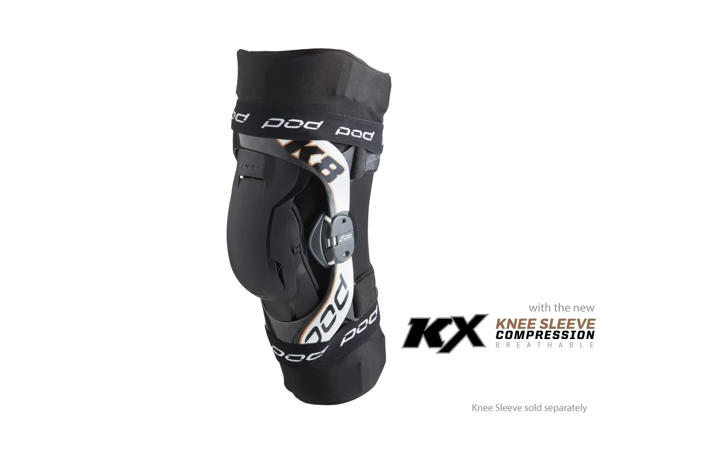 Rodillera Pod K8 2.0 (Derecha) Negro Carbono