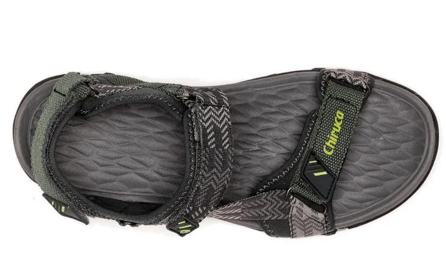 Sandalias Chiruca DAKAR 11 Senderismo Verde/Gris