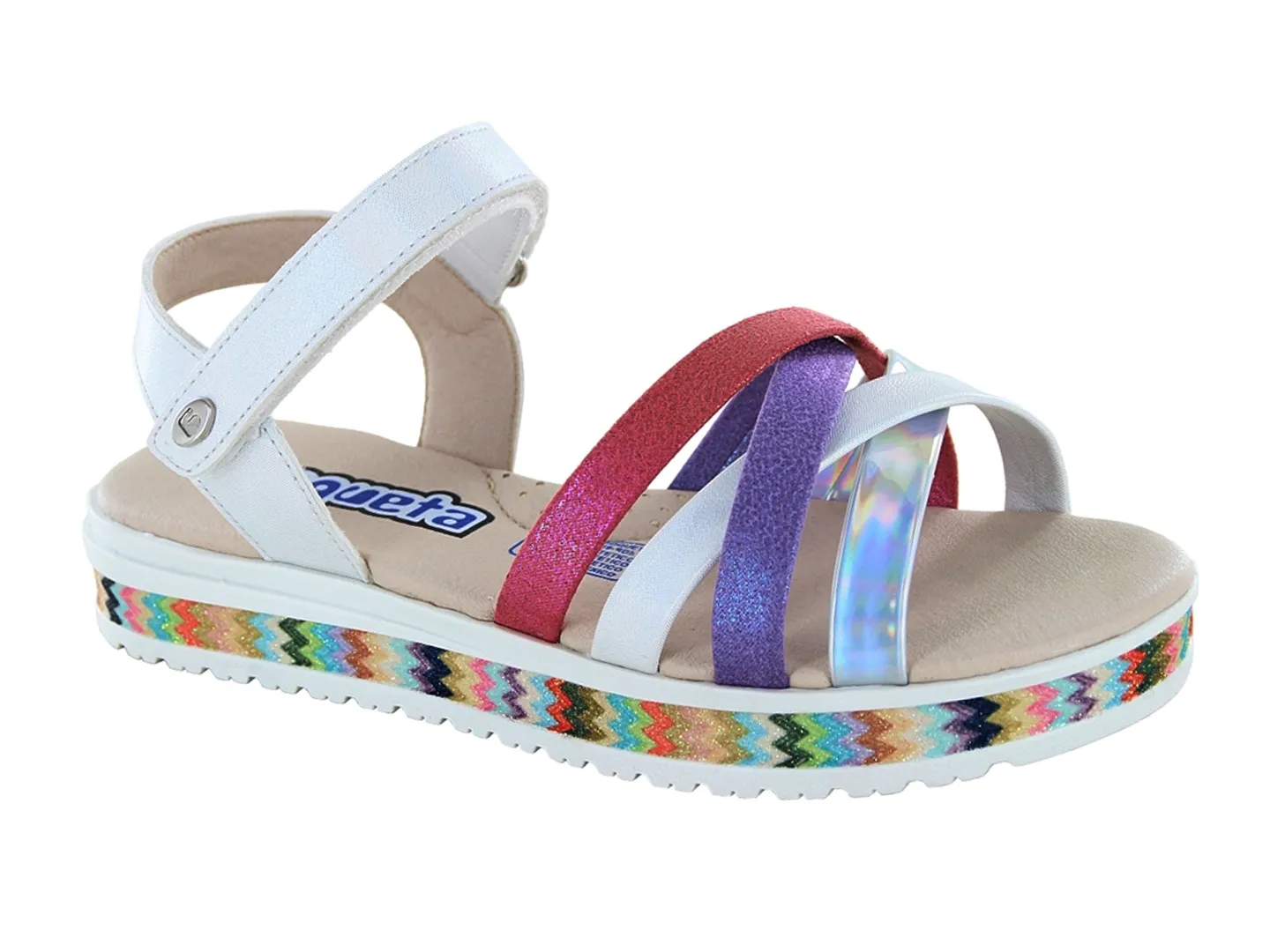 Sandalias Coqueta 112300 Multicolor Para Niña