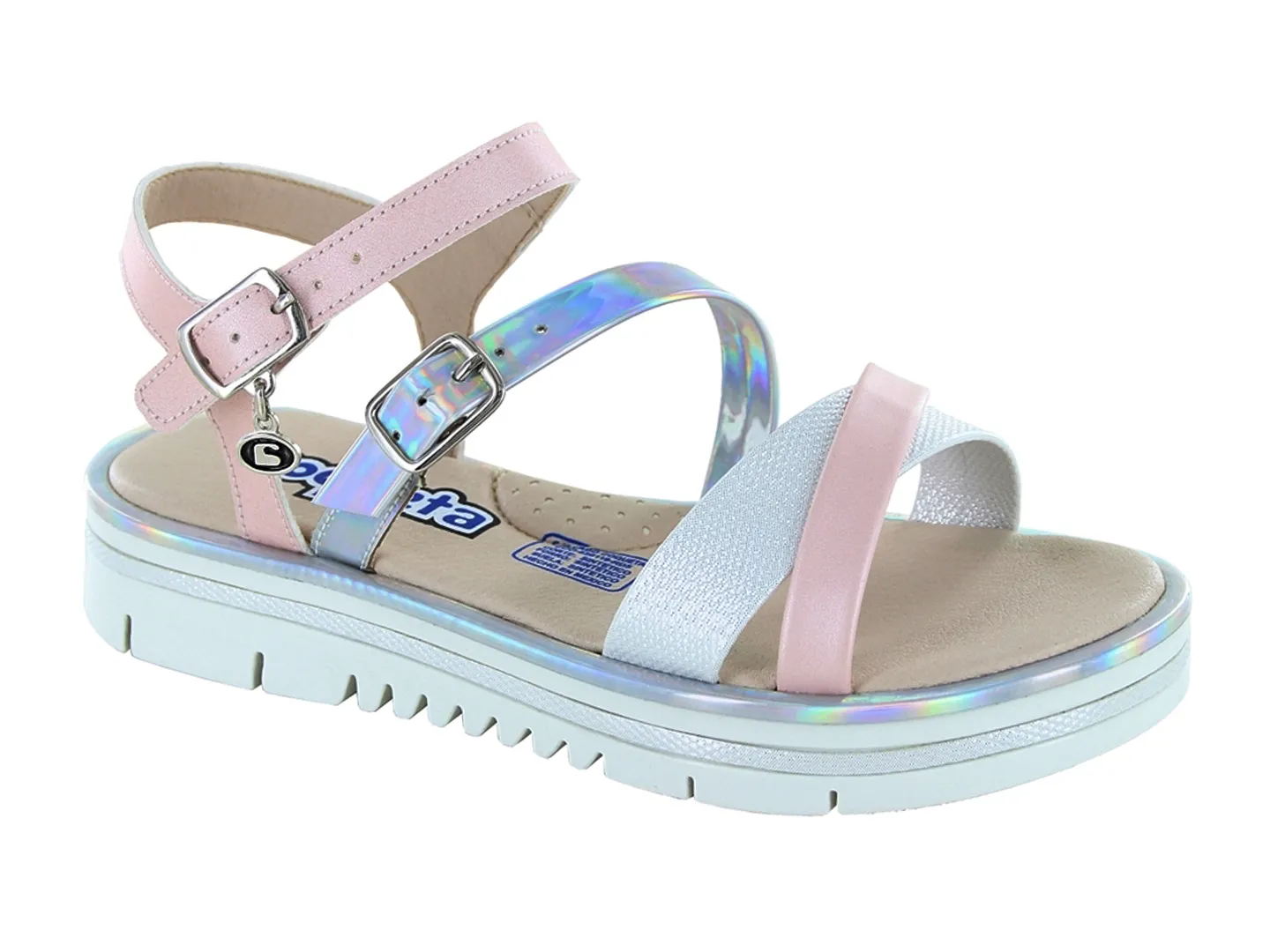 Sandalias Coqueta 112404 Rosa Para Niña