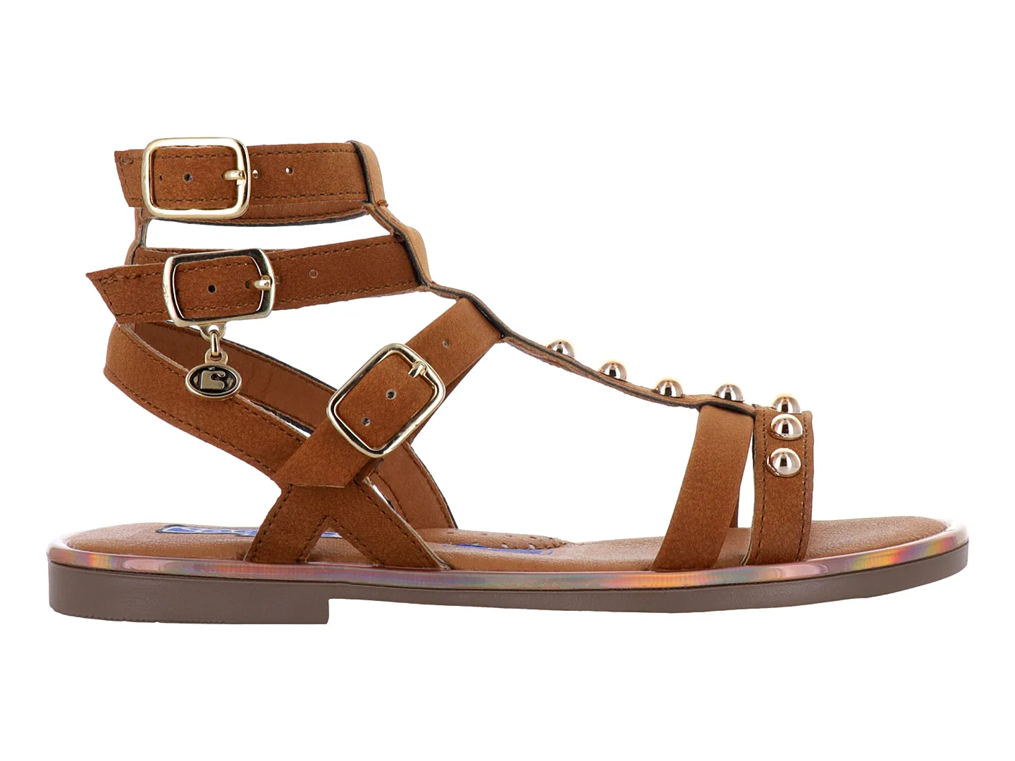 Sandalias Coqueta 112512 Miel Para Niña