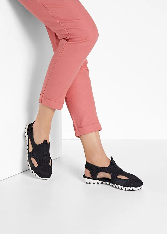 SANDALIAS PARA SENDERISMO NEGROBLANCO