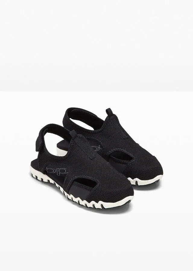 SANDALIAS PARA SENDERISMO NEGROBLANCO