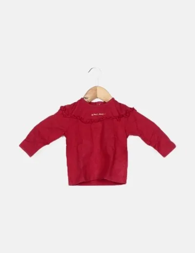 Sfera Camiseta roja mensaje