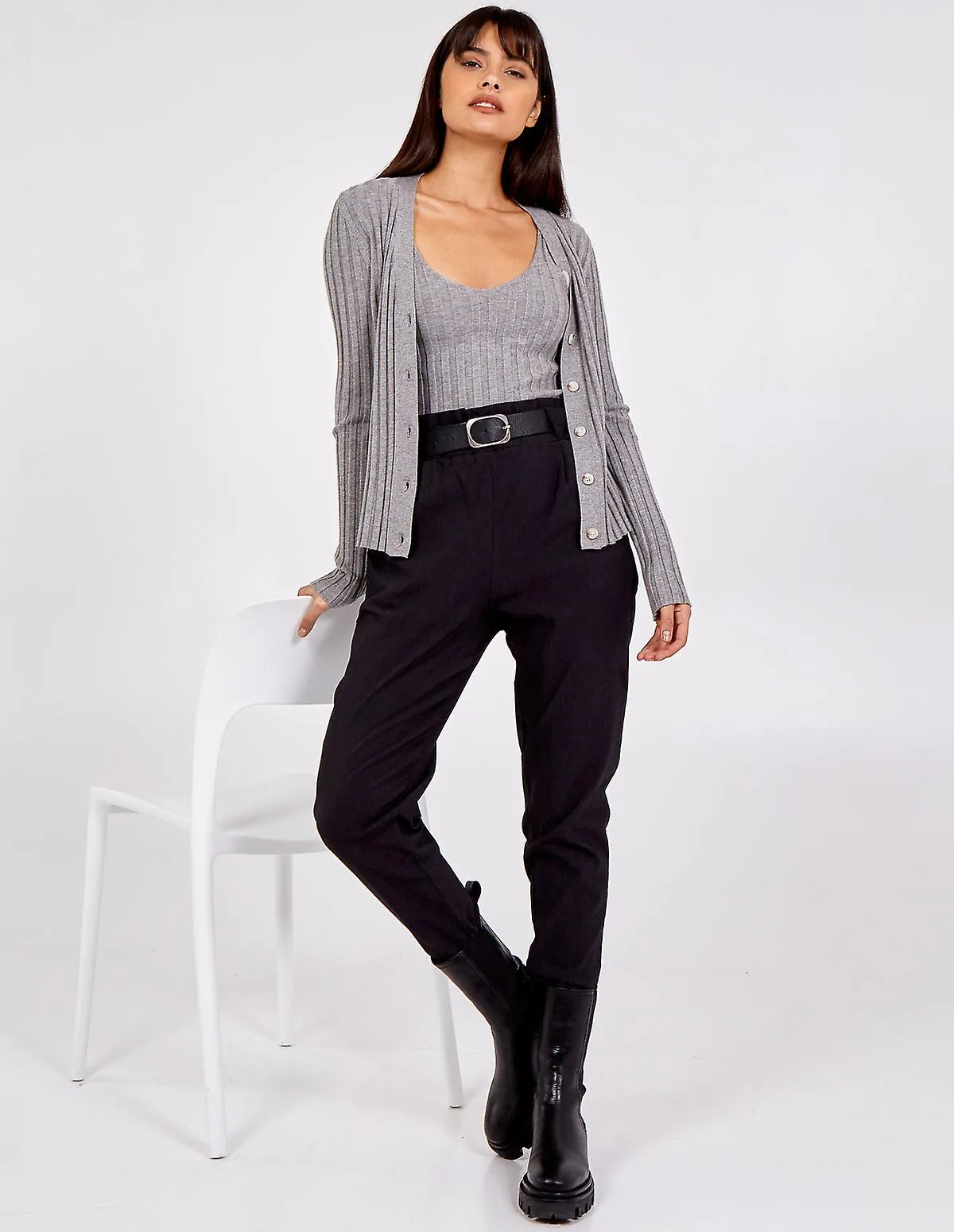 SHAYLA  PAPERBAG MAGIC JOGGERS2621