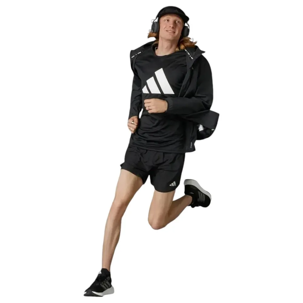 SHORT ADIDAS RUN IT 5" NEGRO IL7232 HOMBRE