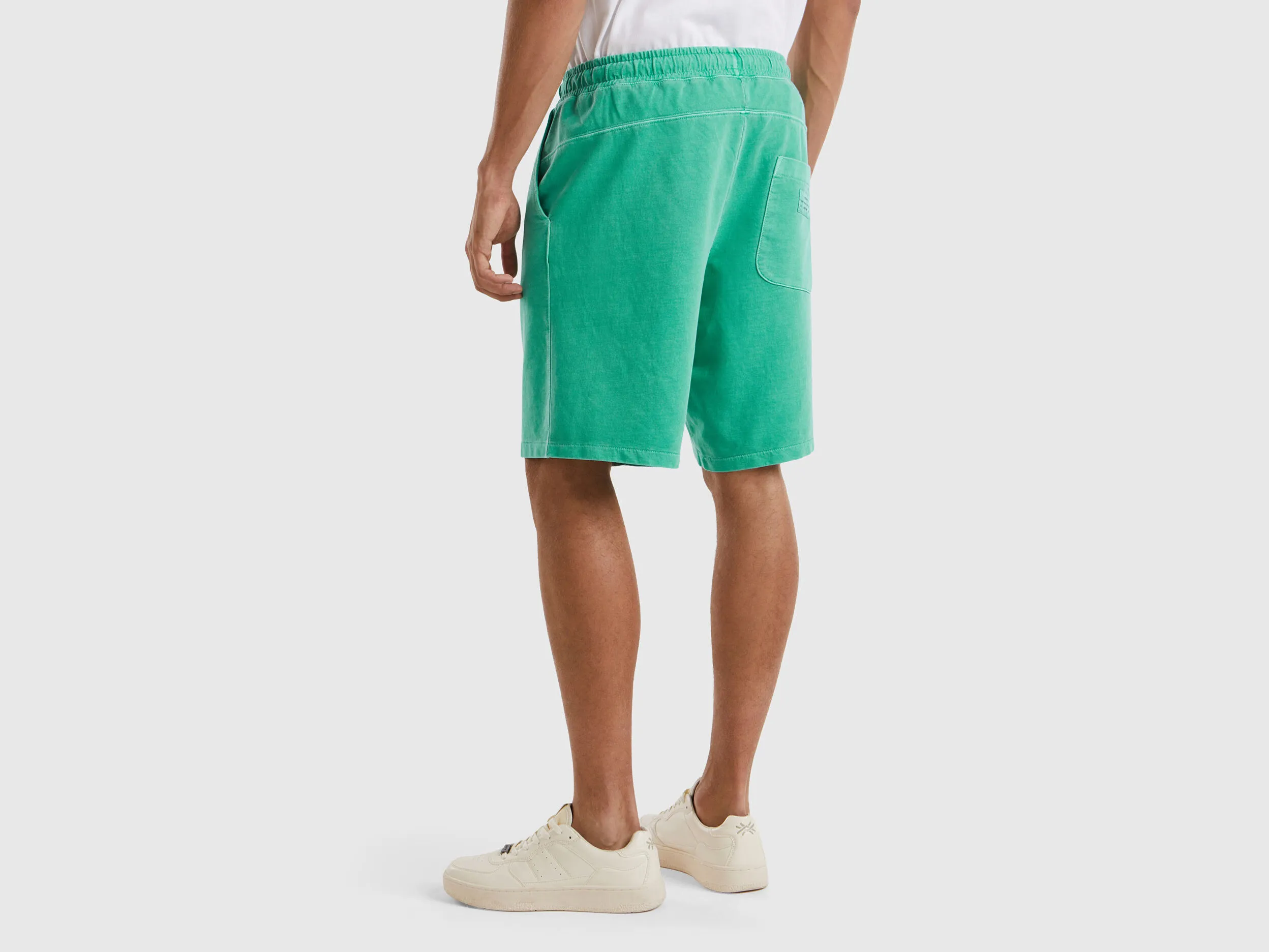Shorts de felpa de algodón orgánico