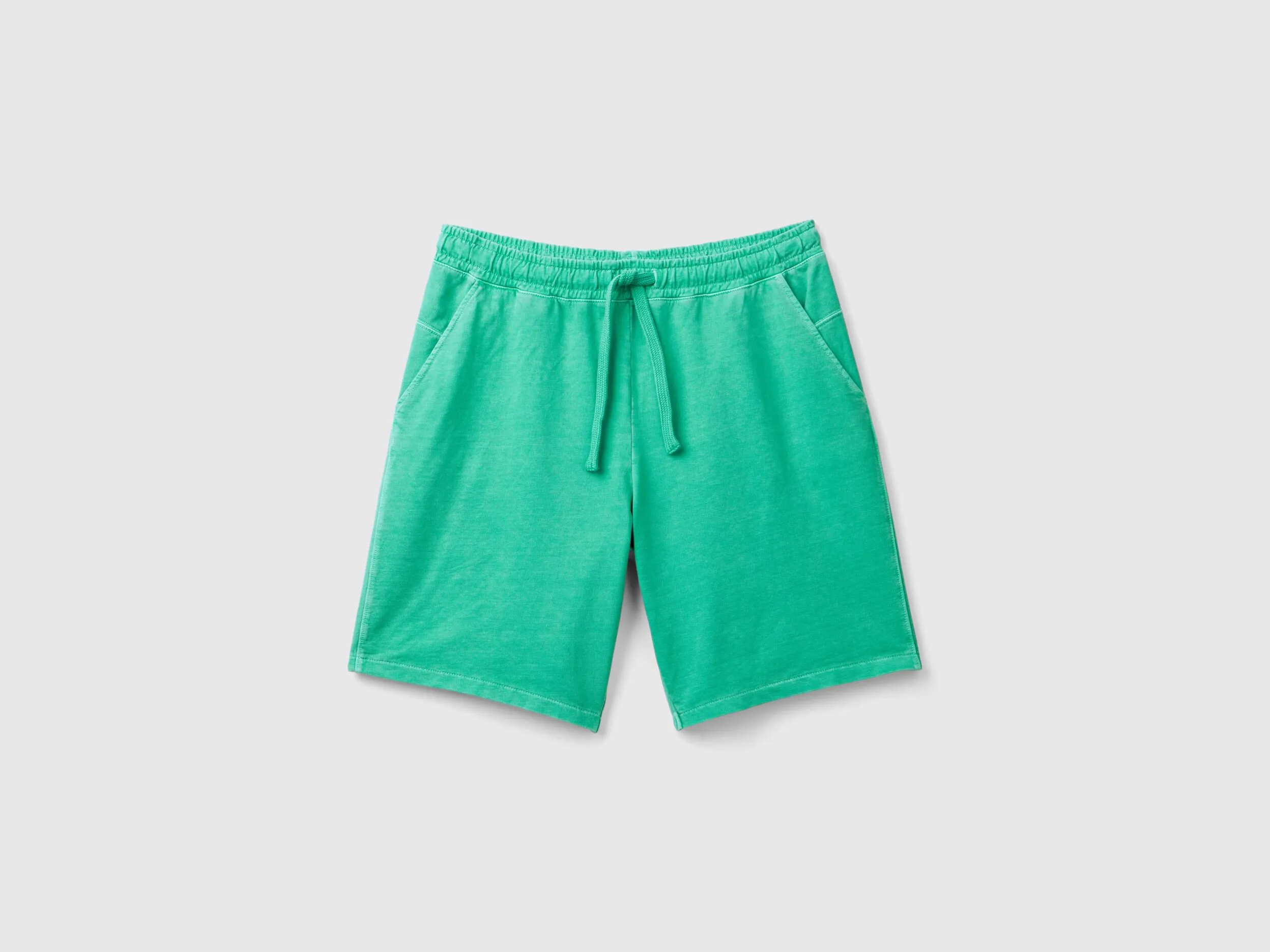 Shorts de felpa de algodón orgánico