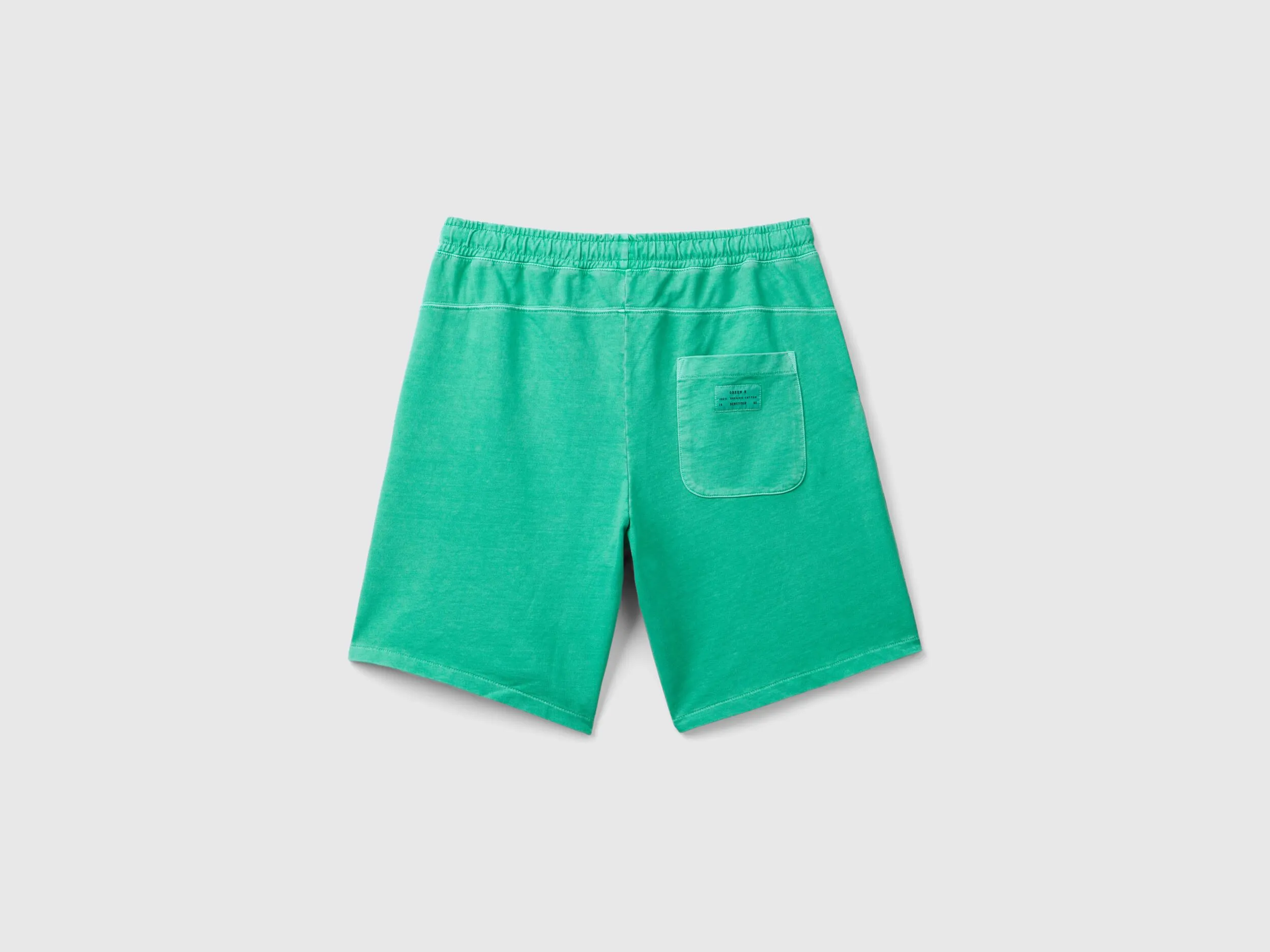 Shorts de felpa de algodón orgánico