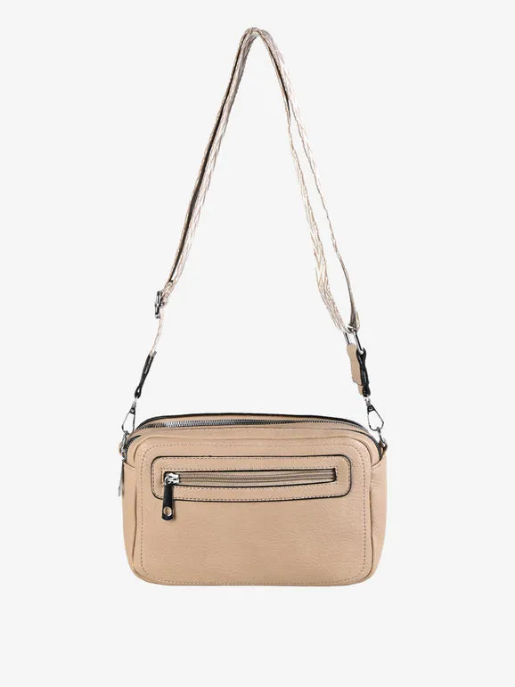 Solada Bolso bandolera de mujer con doble bolsillo.