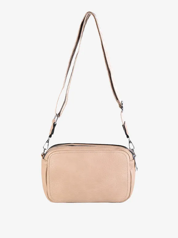 Solada Bolso bandolera de mujer con doble bolsillo.