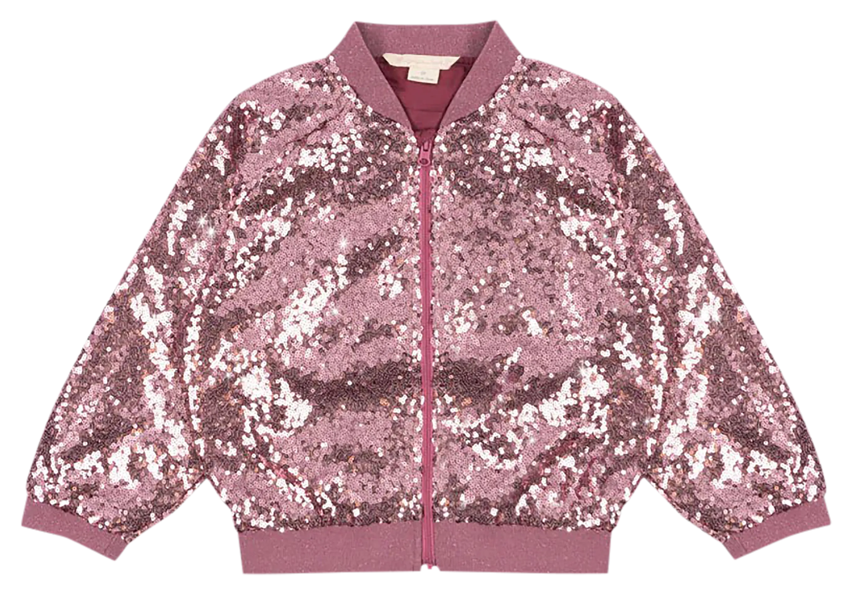 STARLA  CHAQUETA HOLGADA CON LENTEJUELAS EN ROSA