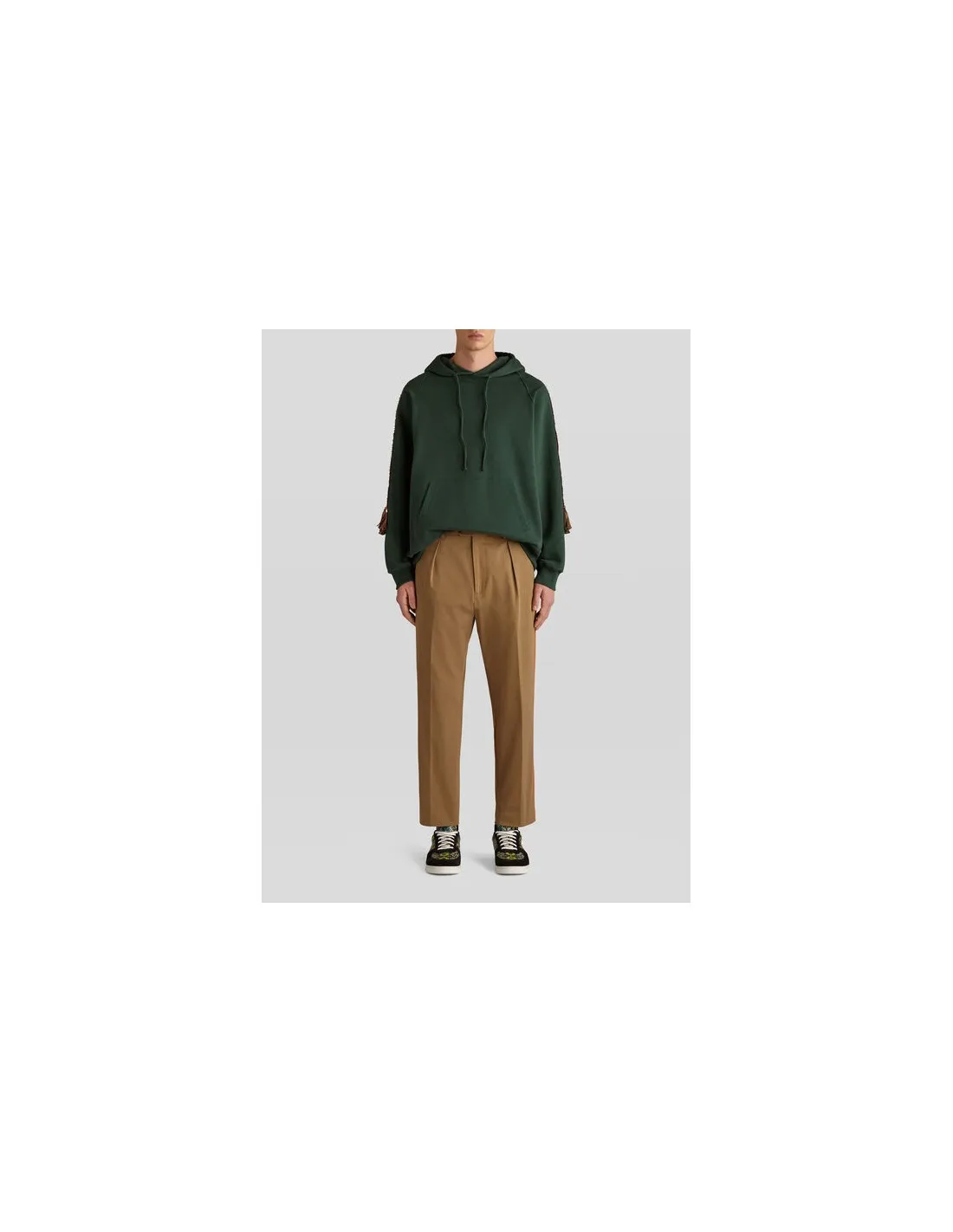 Sudadera Cintas Jacquard