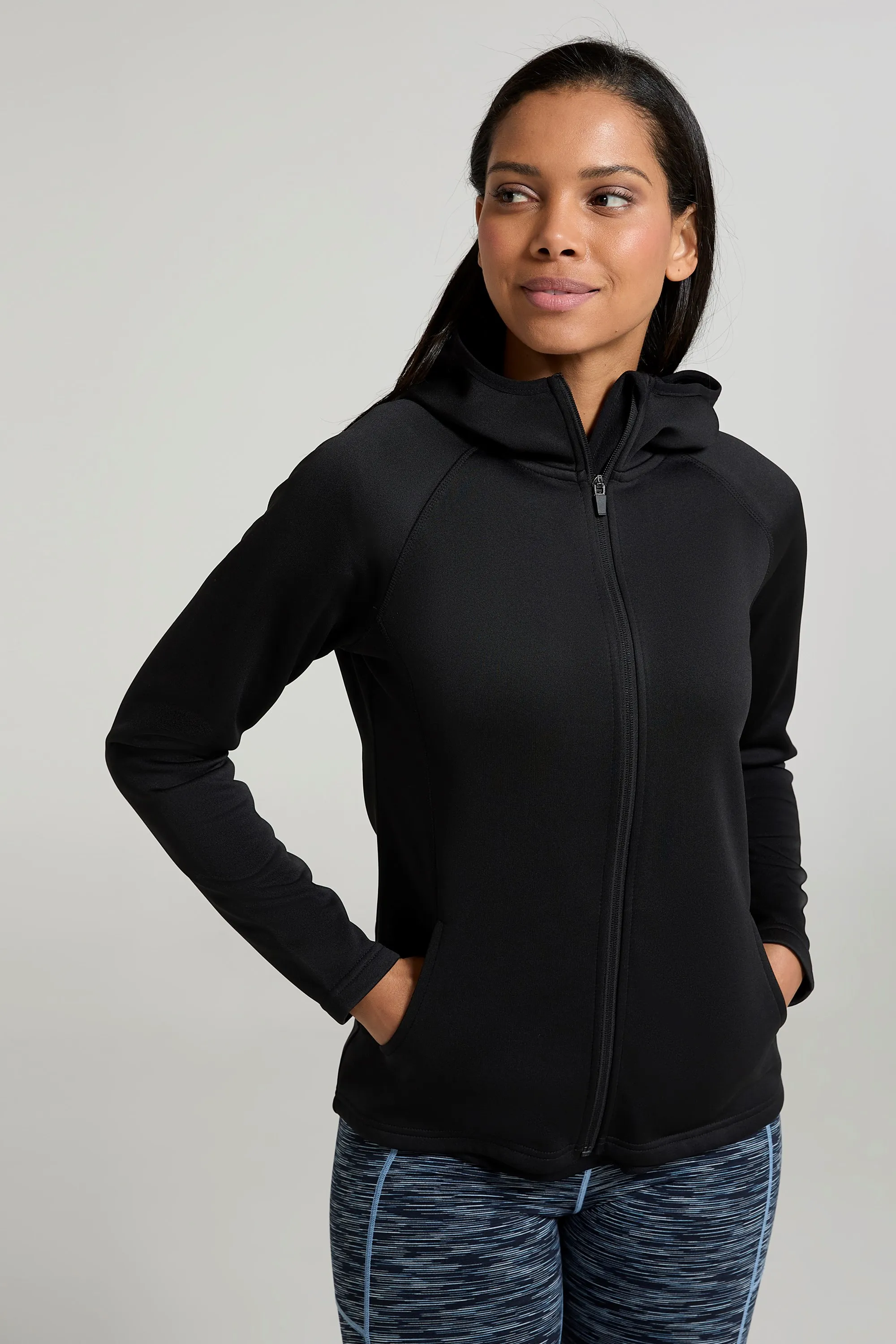 Sudadera con Capucha y Cremallera Chakra Mujeres