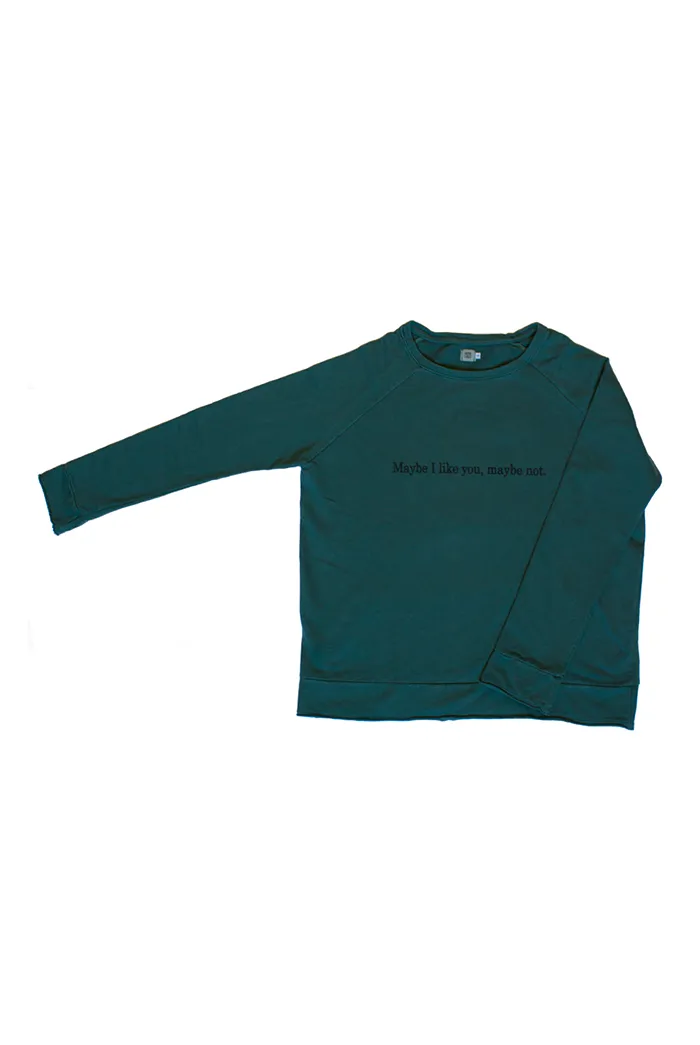 Sudadera con Mensaje «Maybe»