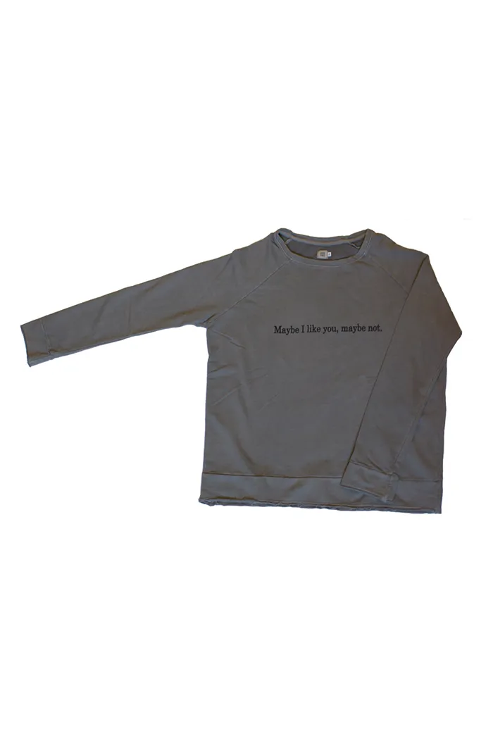Sudadera con Mensaje «Maybe»