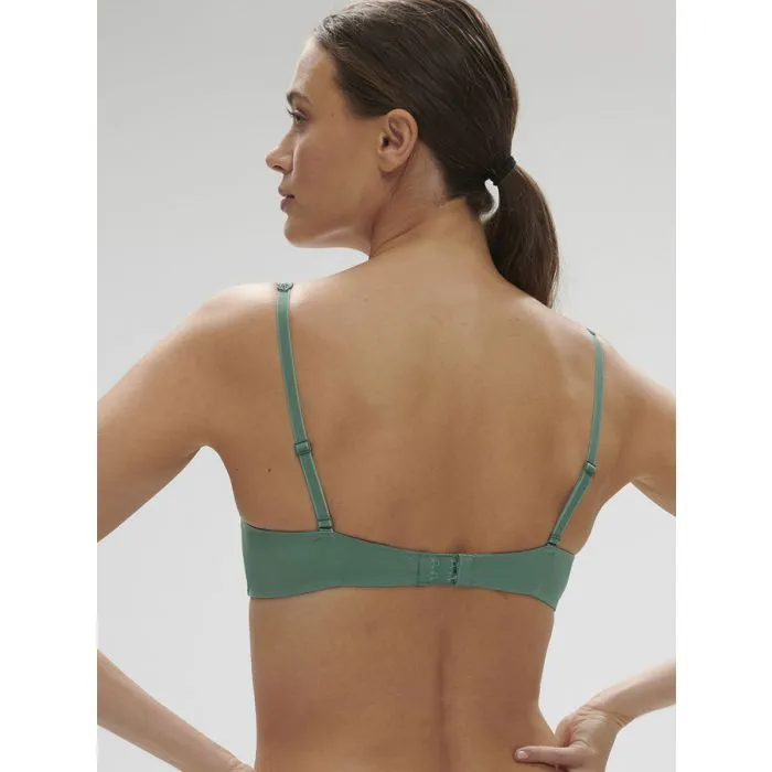 Sujetador Balconet Simone Pérèle Saga 15C330 Verde Jardin