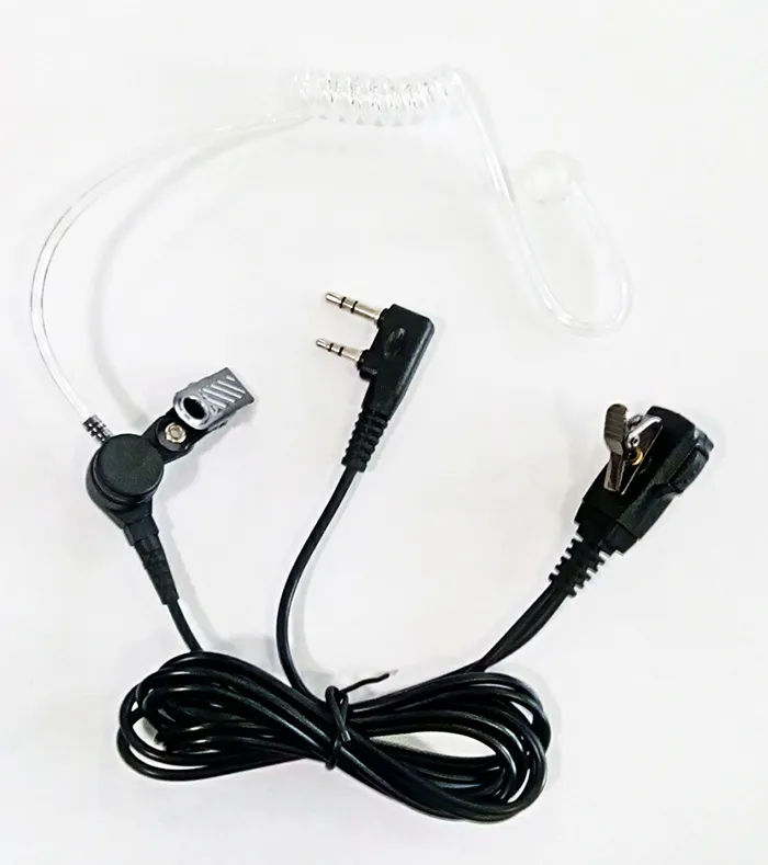 TALKLINE TA1702LK MICRóFONO DE SILICONA CON ESPIRAL TRANSPARENTE