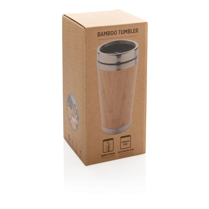 Taza corporativa de bambú orgánico 450 ml Kambo