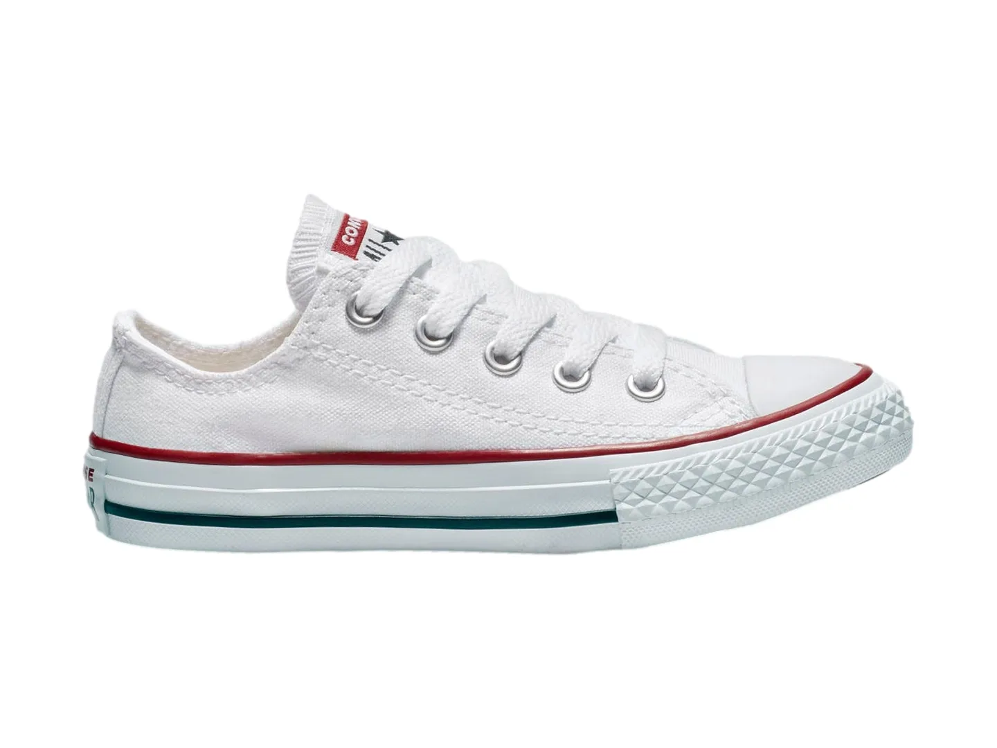 Tenis Converse Basic Blanco Para Niño