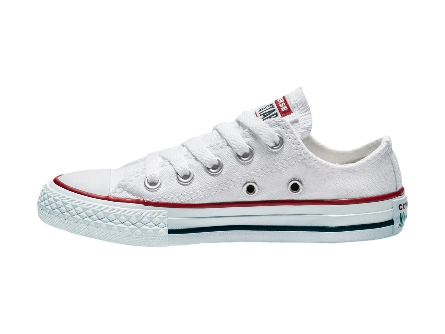 Tenis Converse Basic Blanco Para Niño