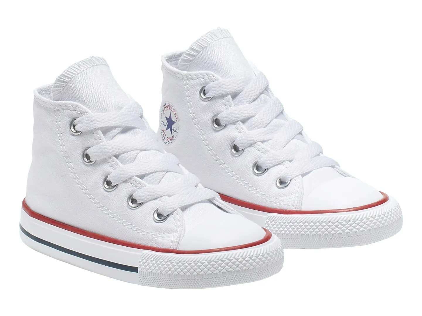 Tenis Converse Basic Hi Blanco Para Niño