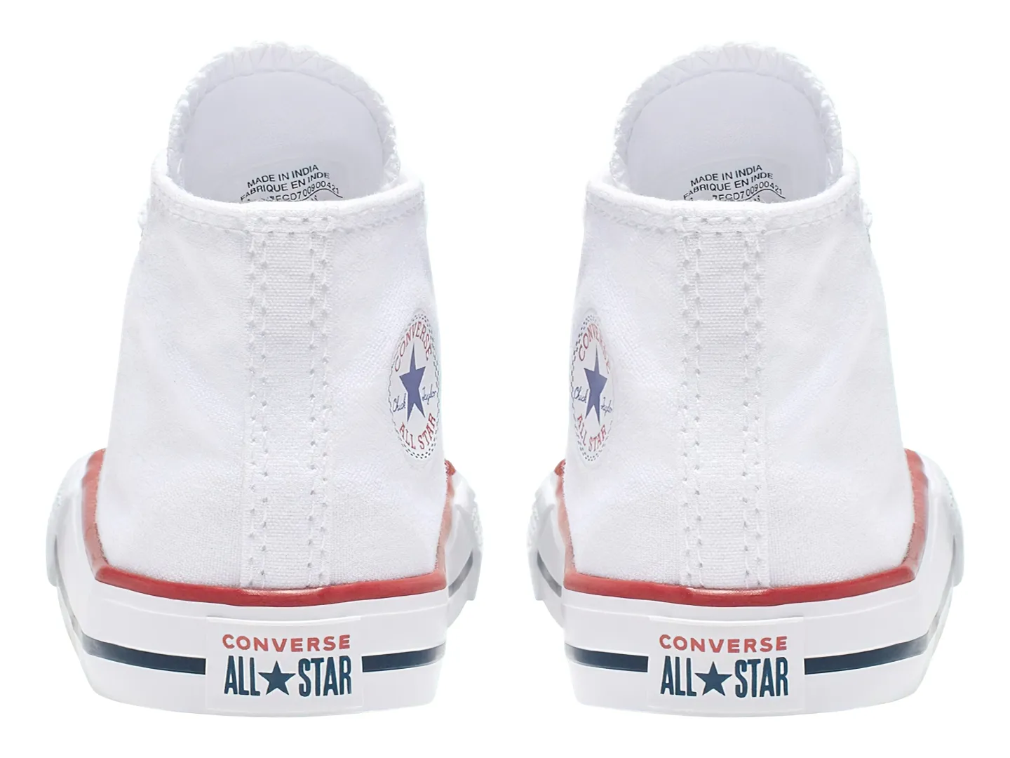 Tenis Converse Basic Hi Blanco Para Niño