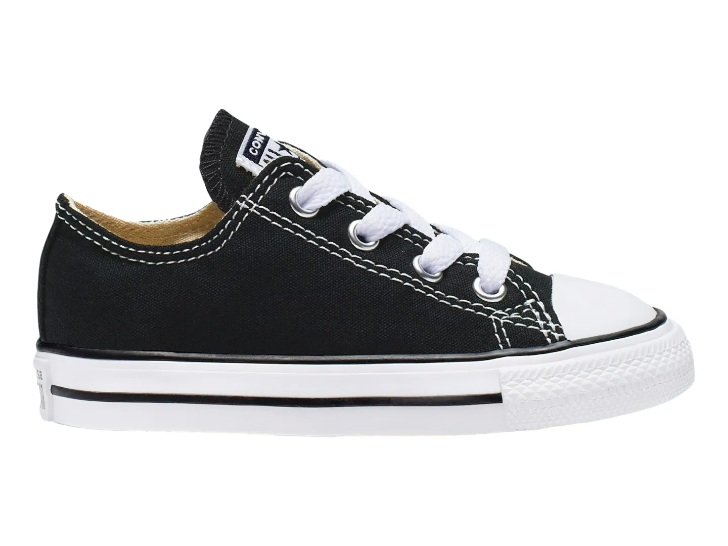 Tenis Converse Basic Negro Para Niño