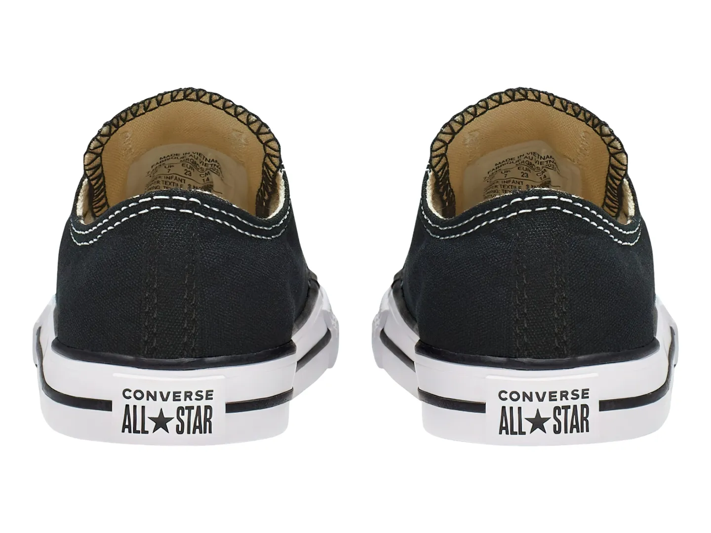 Tenis Converse Basic Negro Para Niño