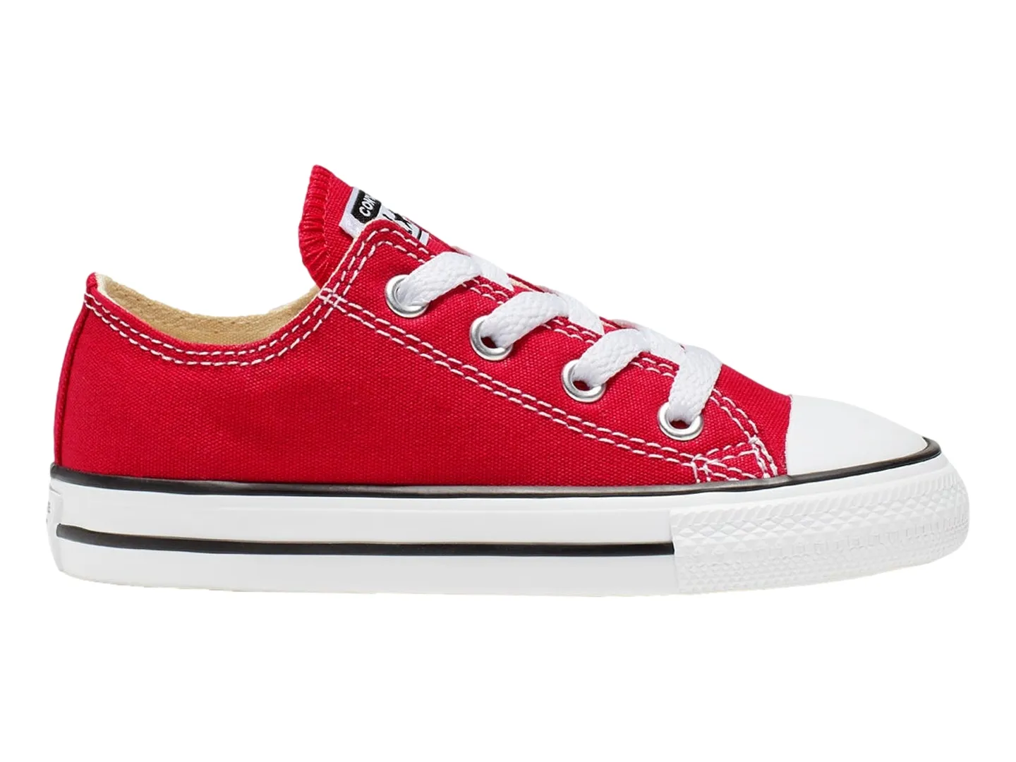 Tenis Converse Basic Rojo Para Niño