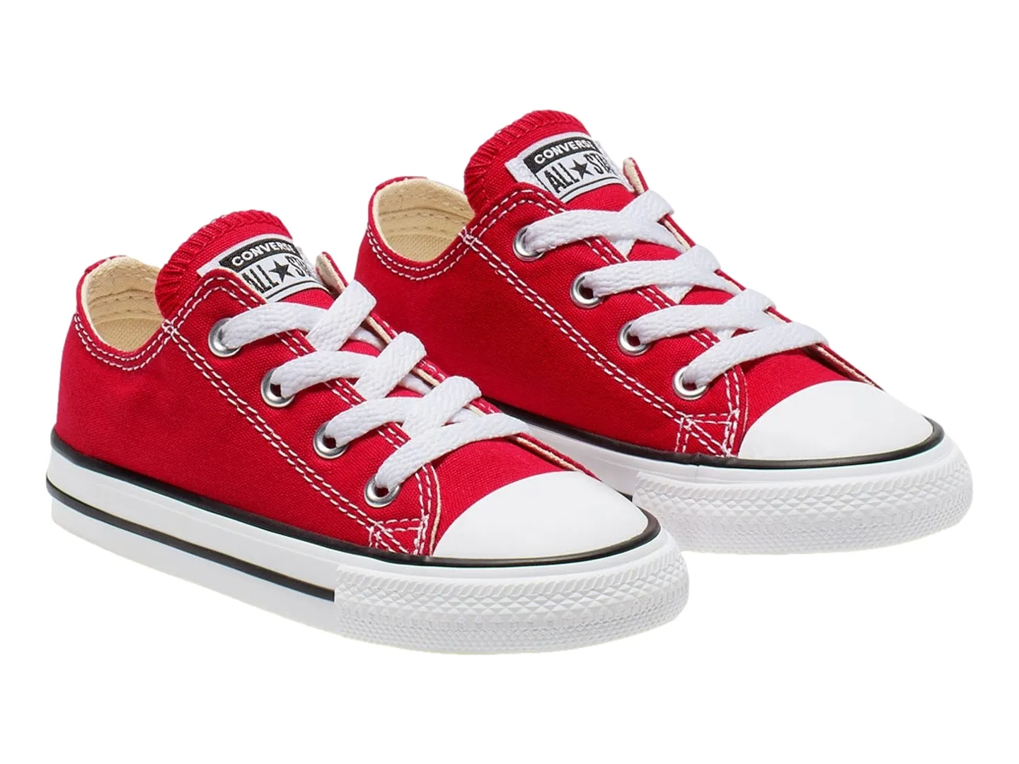 Tenis Converse Basic Rojo Para Niño