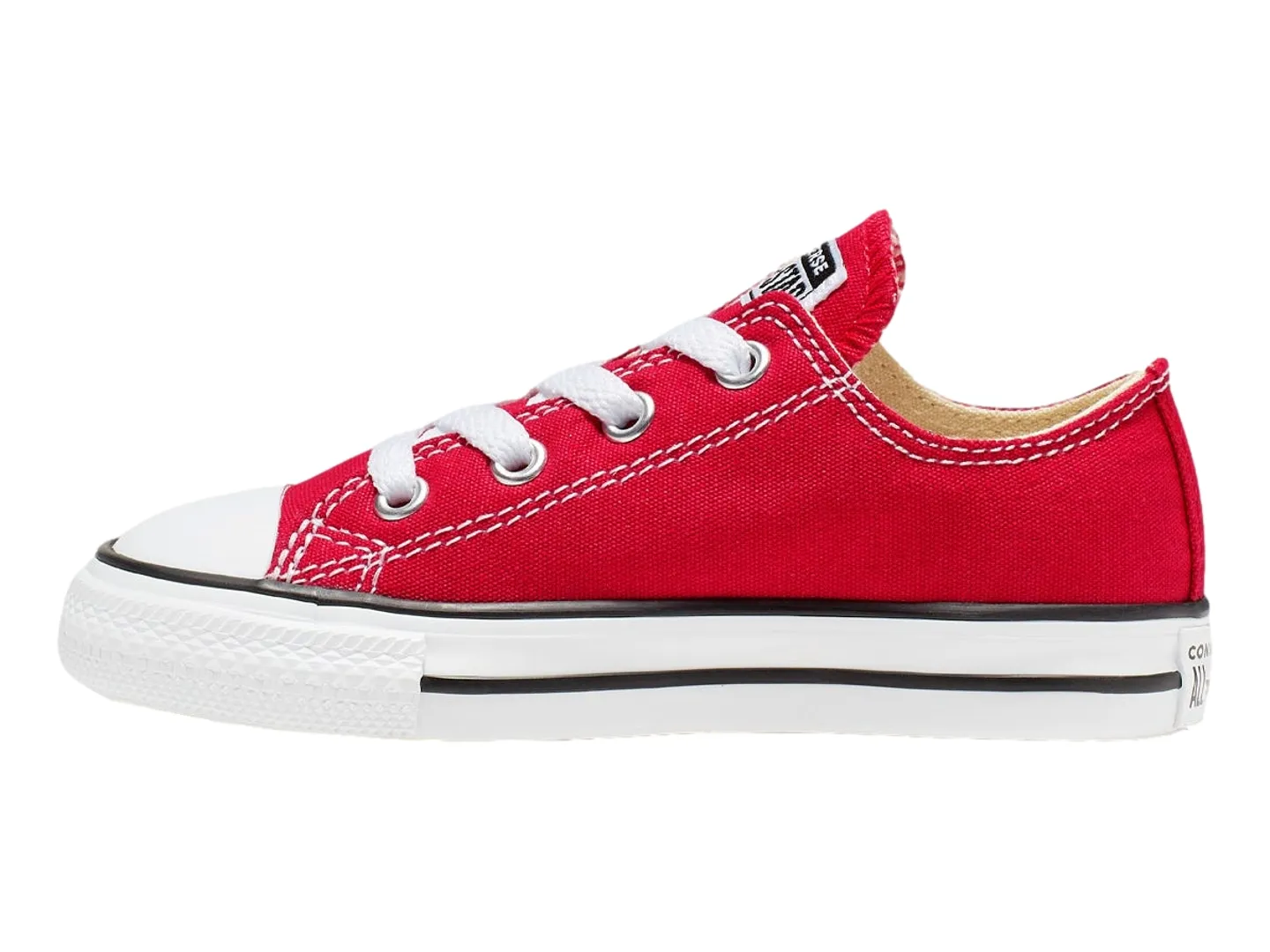 Tenis Converse Basic Rojo Para Niño