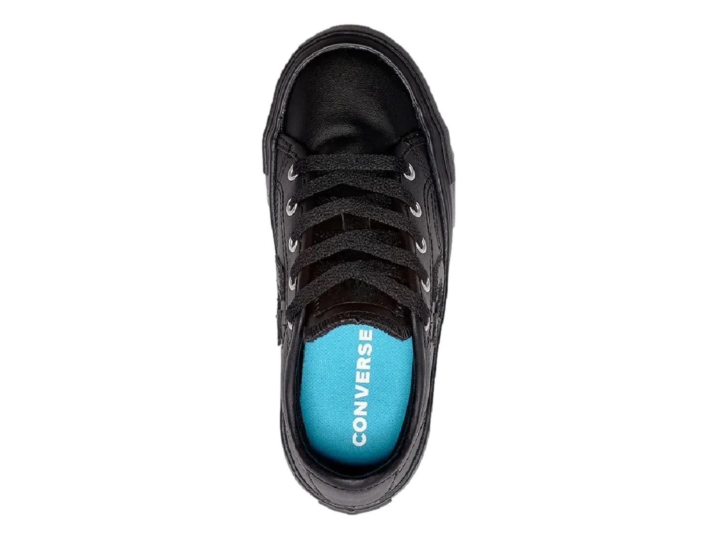 Tenis Converse Star Replay Negro Para Niño