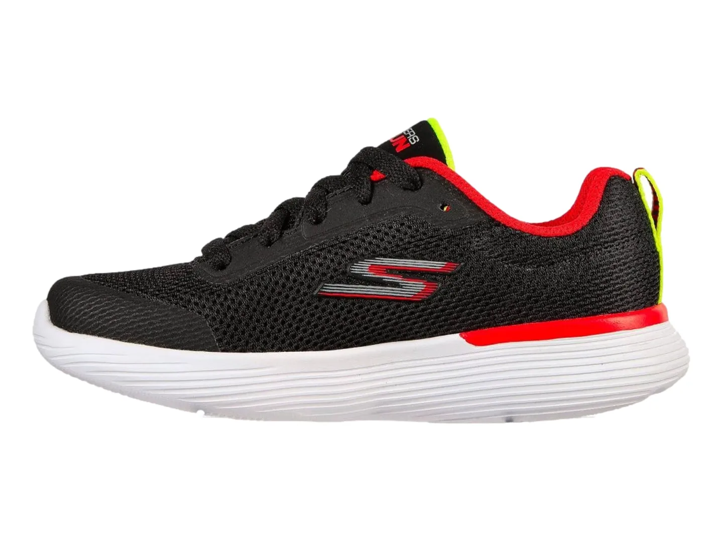 Tenis Skechers 405100 Negro Para Niño
