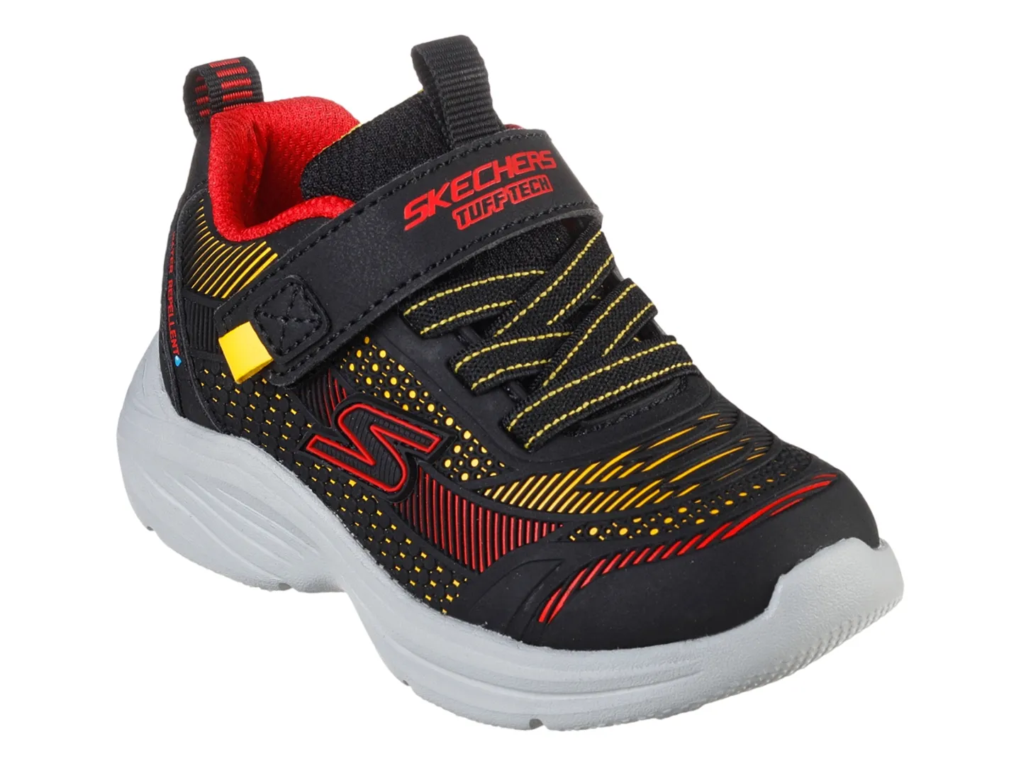 TENIS SKECHERS HYPERBLITZ NEGRO PARA NIñO