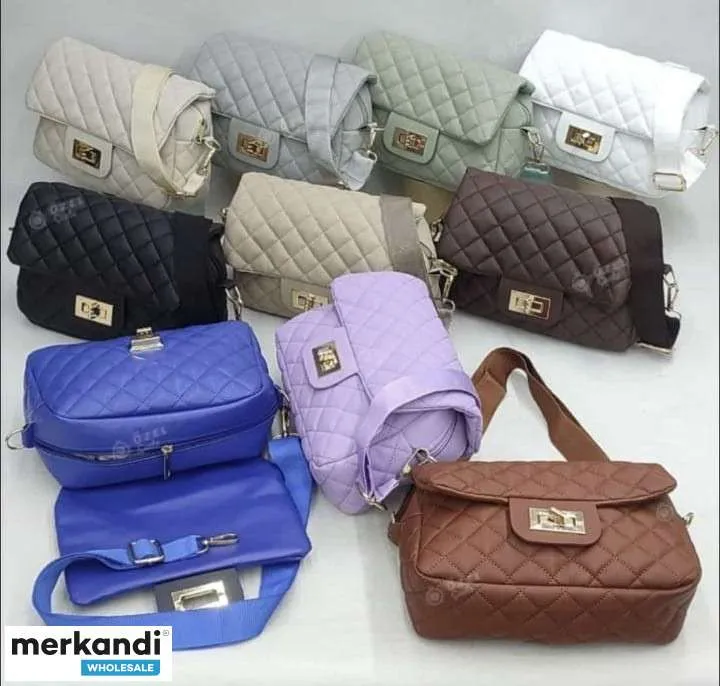 Venta al por mayor de bolsos de mujer con un toque de moda y múltiples opciones de color